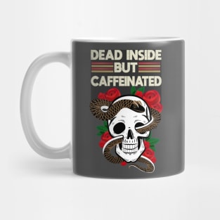 skeleton flowers Mug